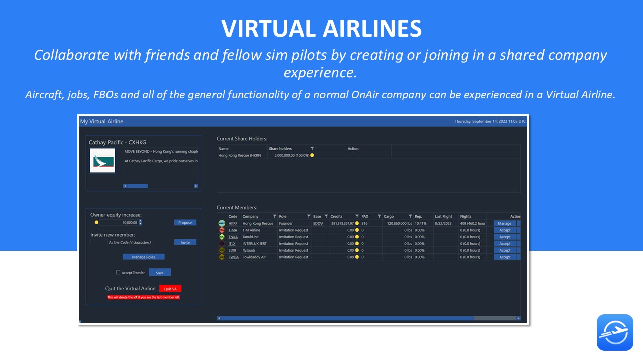 OnAir Airline Manager