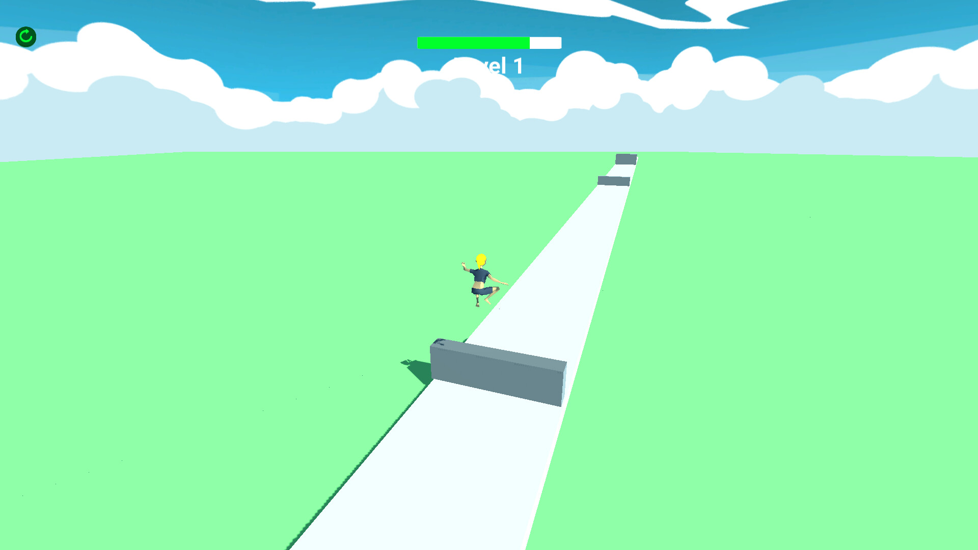 People Jumping Tower