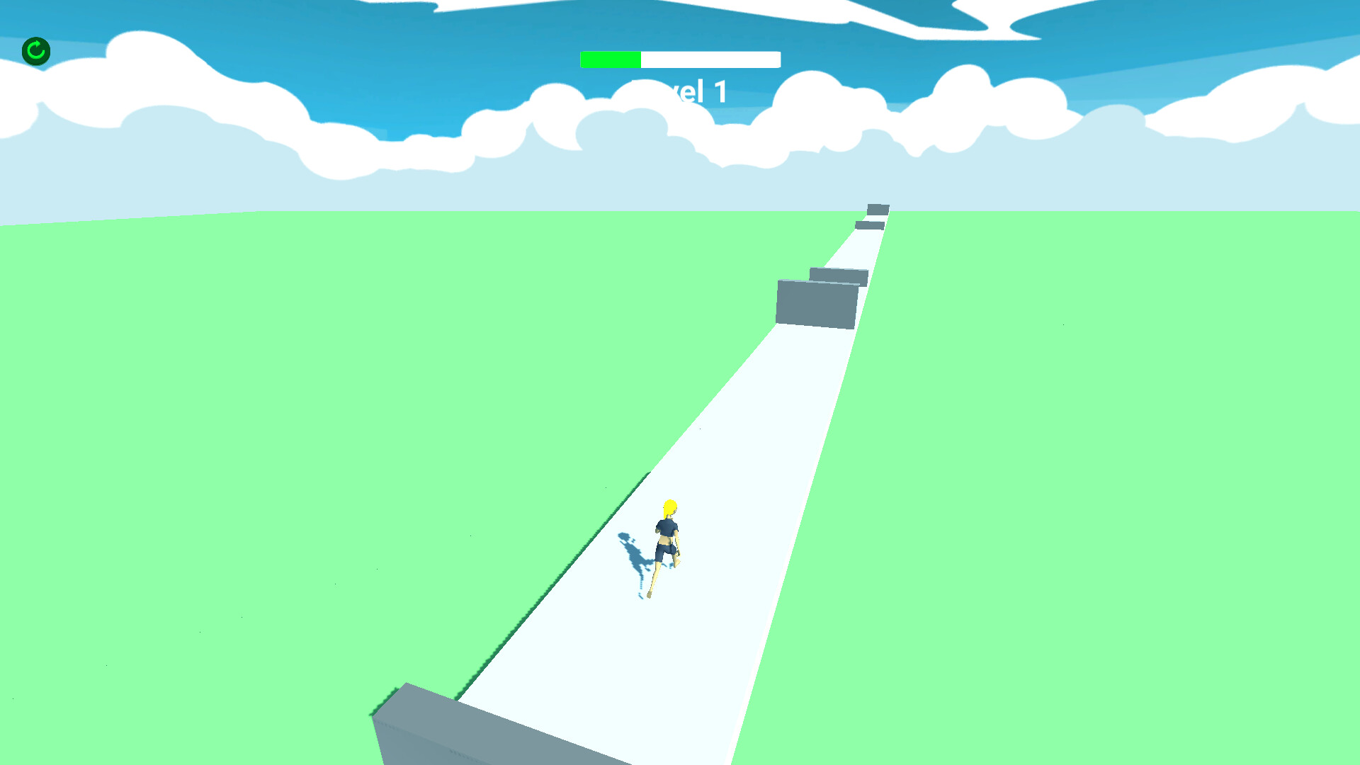 People Jumping Tower