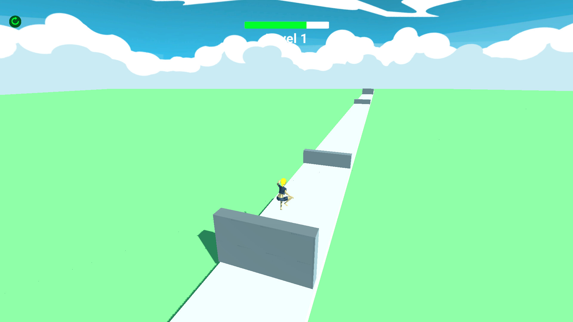 People Jumping Tower