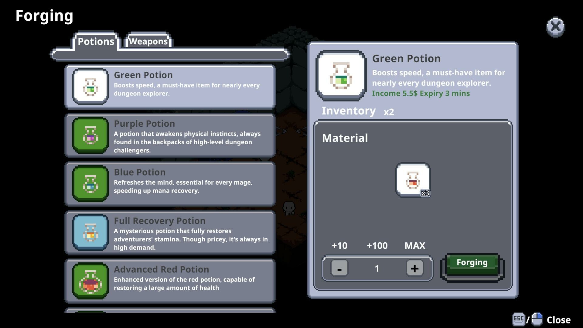 Dungeon Vending Machines