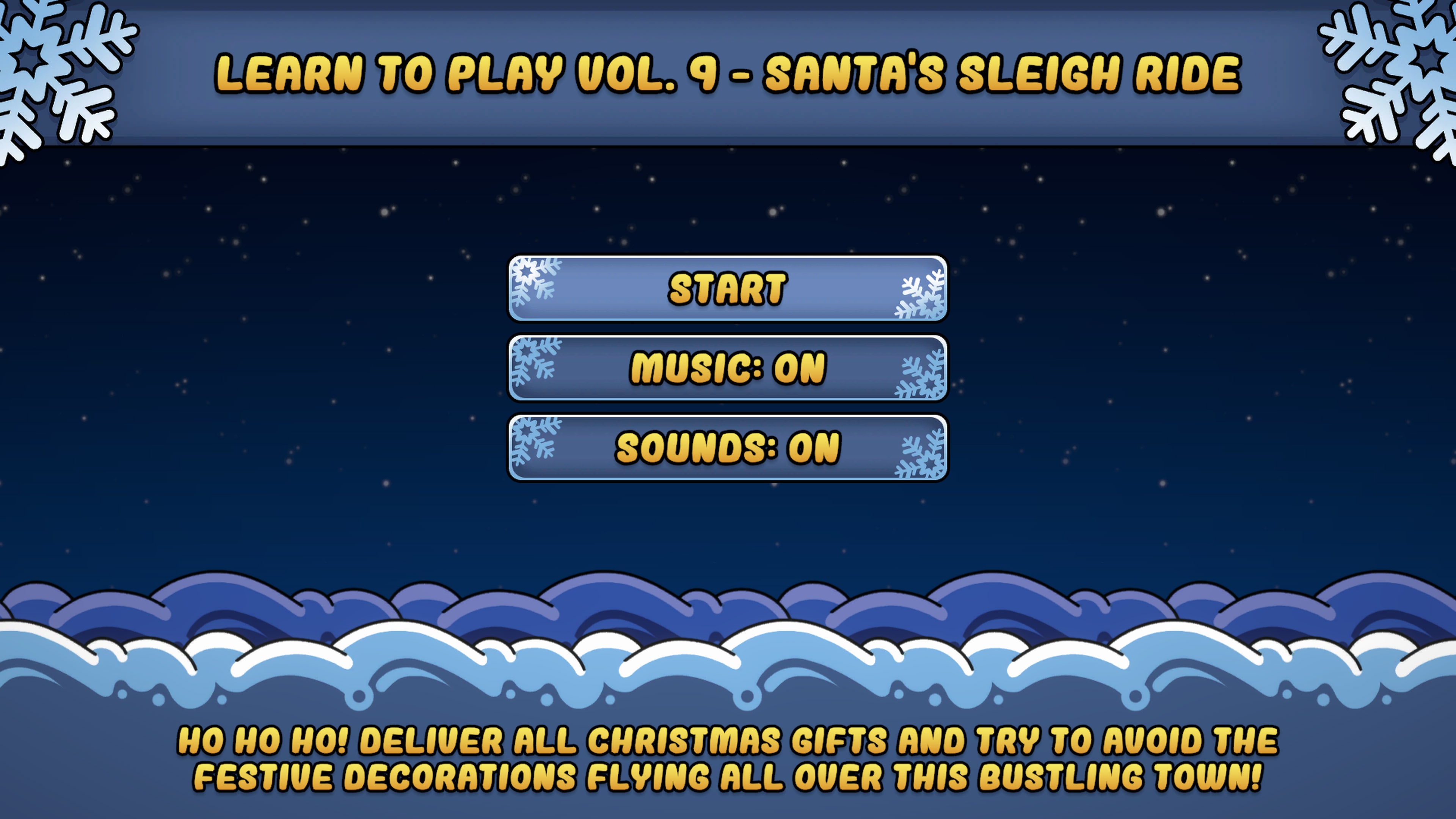 Learn to Play Vol. 9: Santa’s Sleigh Ride