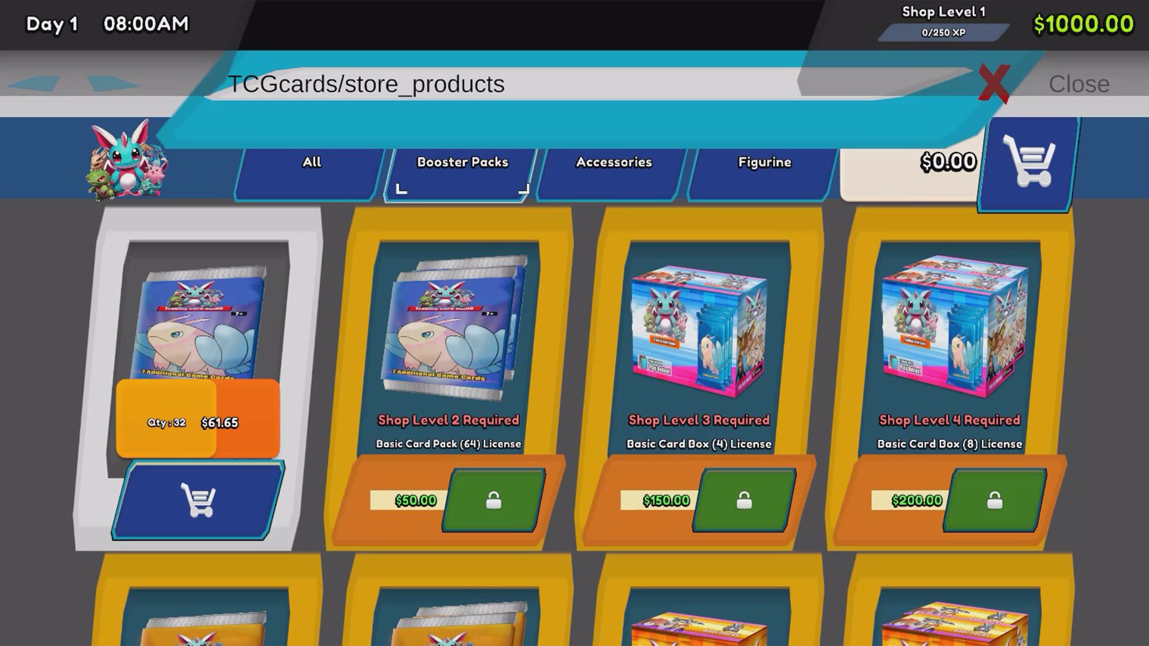 TCG Card Shop Manager