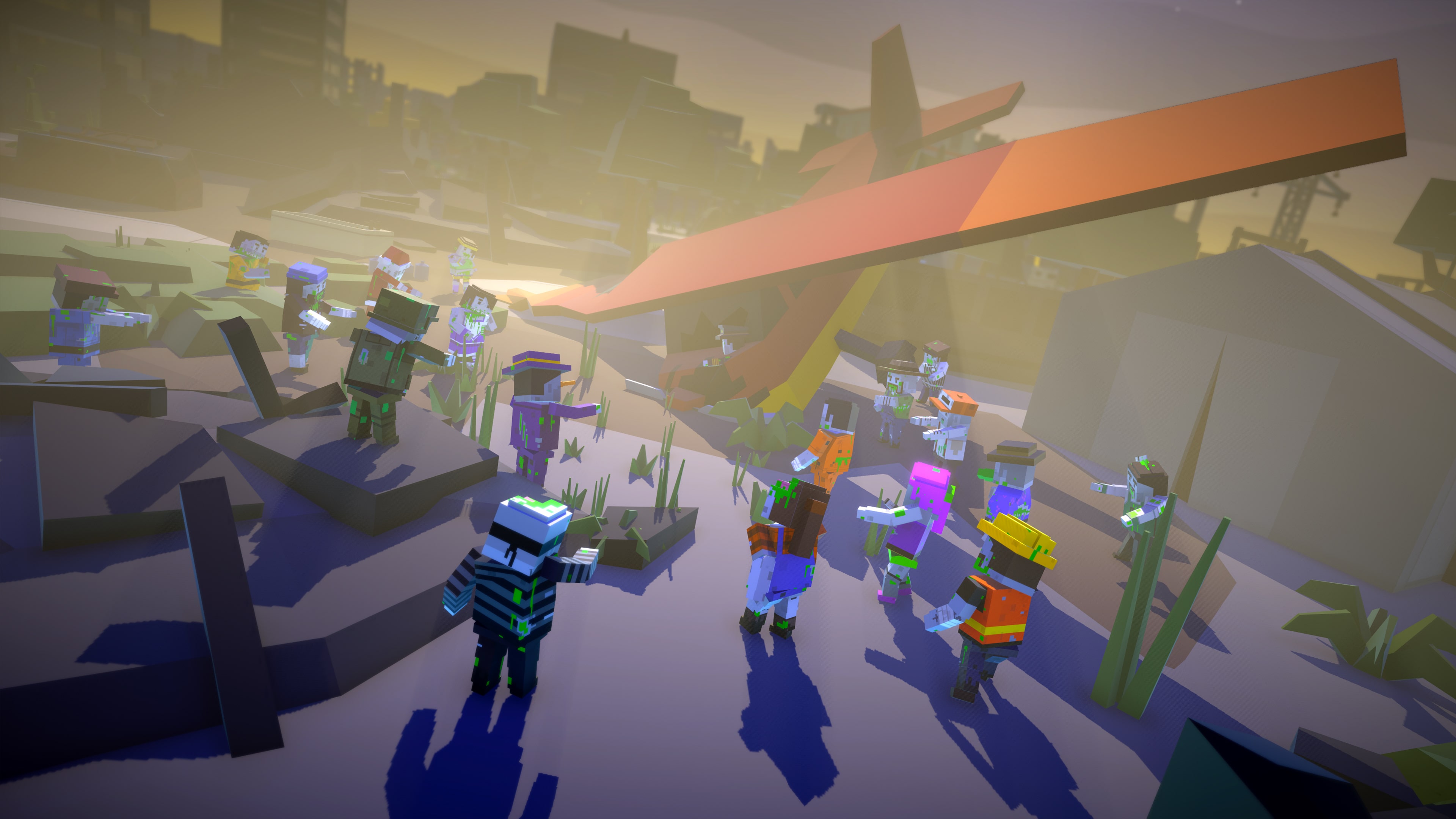 Zombie Blocks: Pixel Shooter Gun