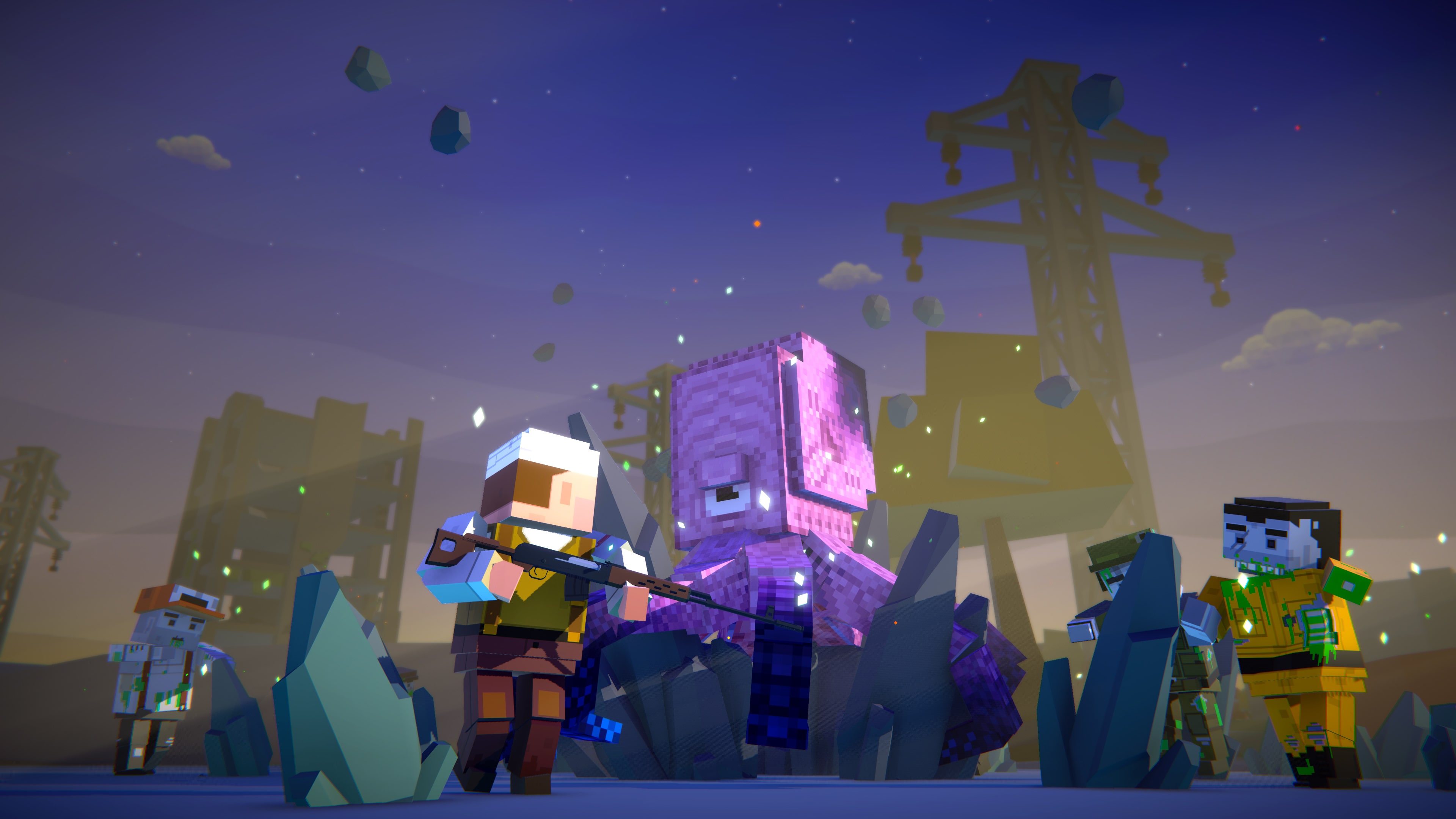 Zombie Blocks: Pixel Shooter Gun