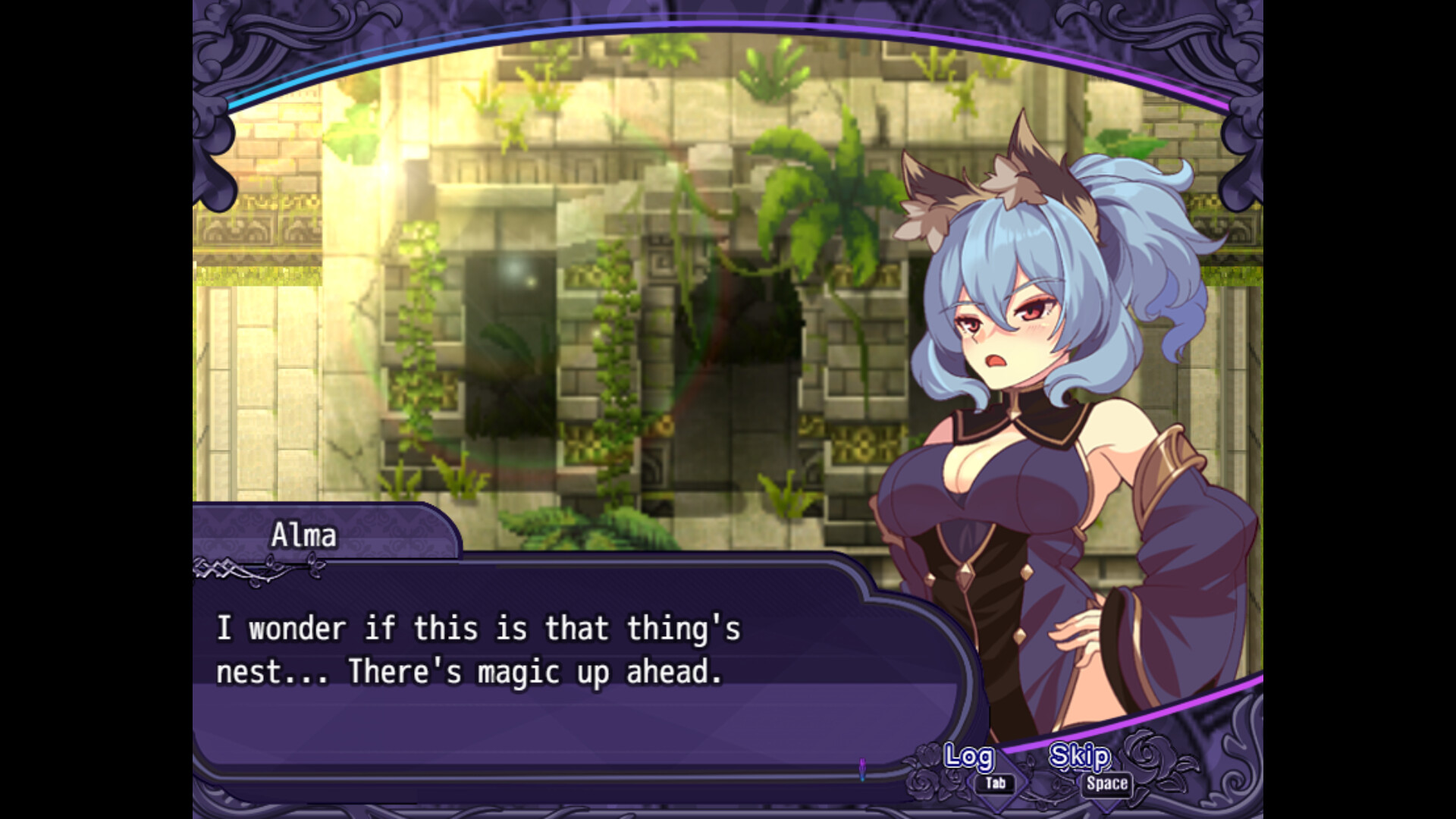 Alma and the Fragments of Cursed Memories