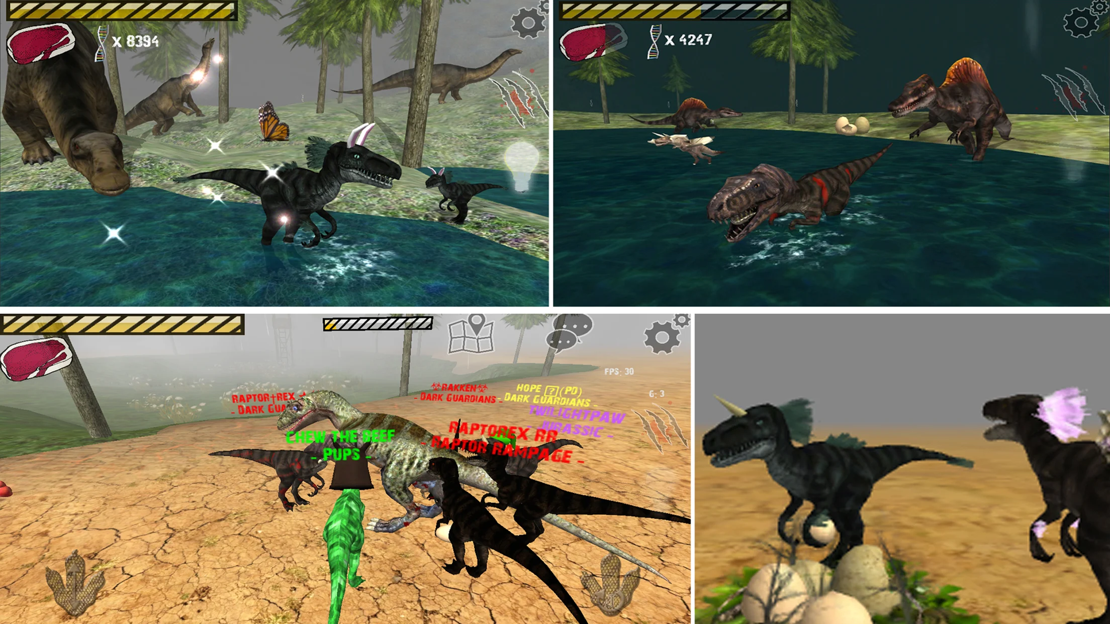 Raptor RPG: Dino Sim