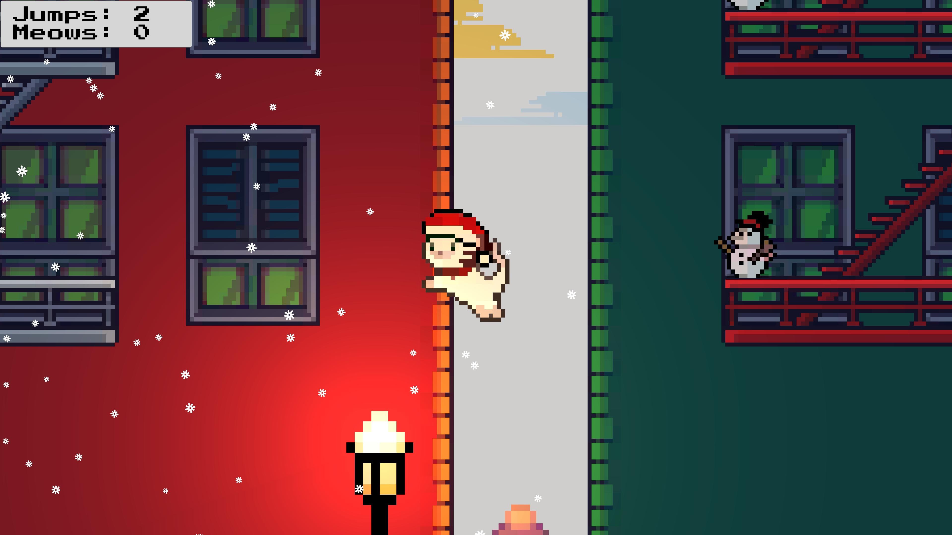 Rooftop Rascal: The Claus Cat