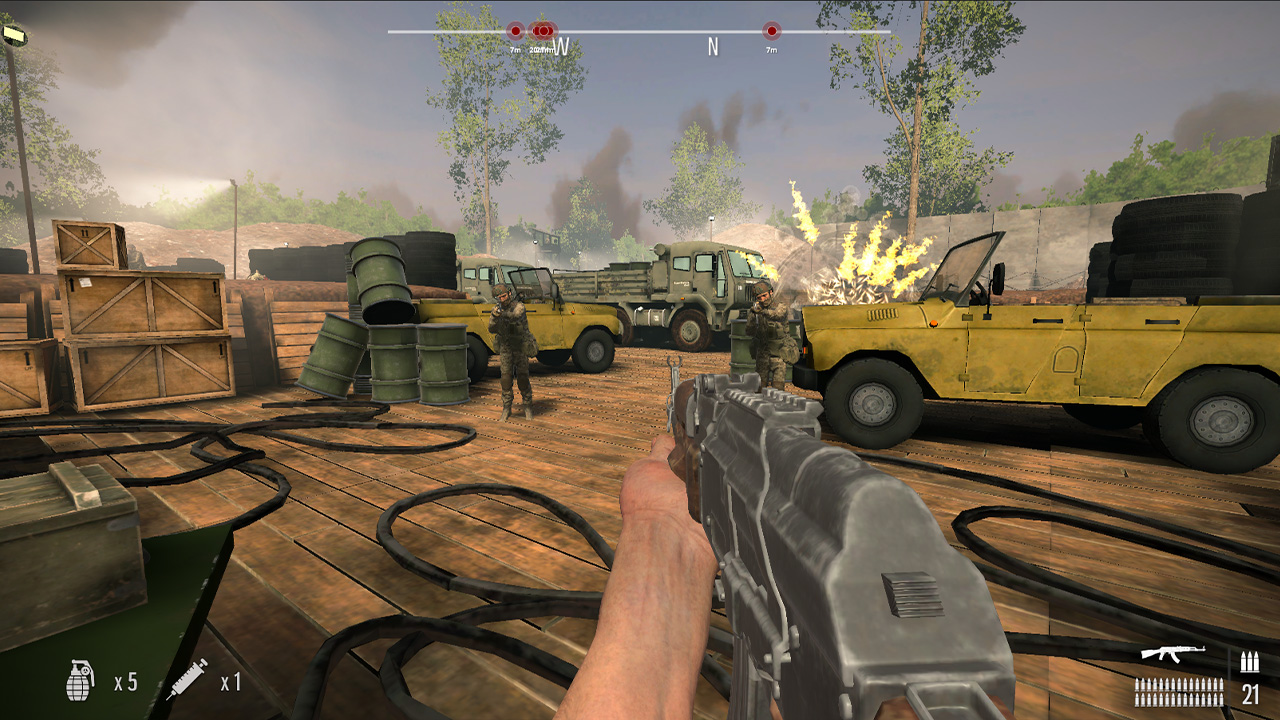 Trench Shooter: Warfare Tactics