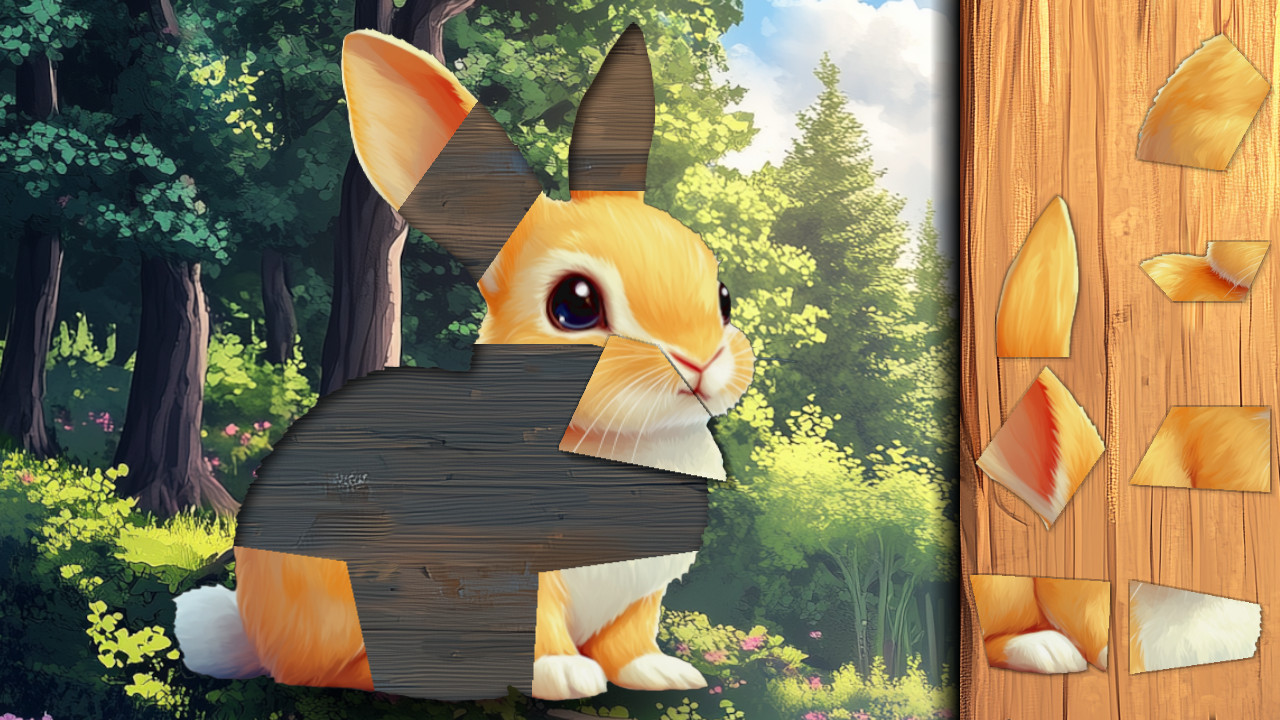 Puzzle Adventures: Forest Animals