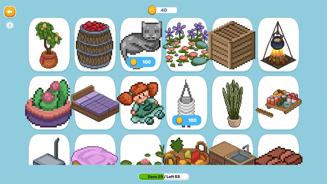 Pixel House: Color by Number