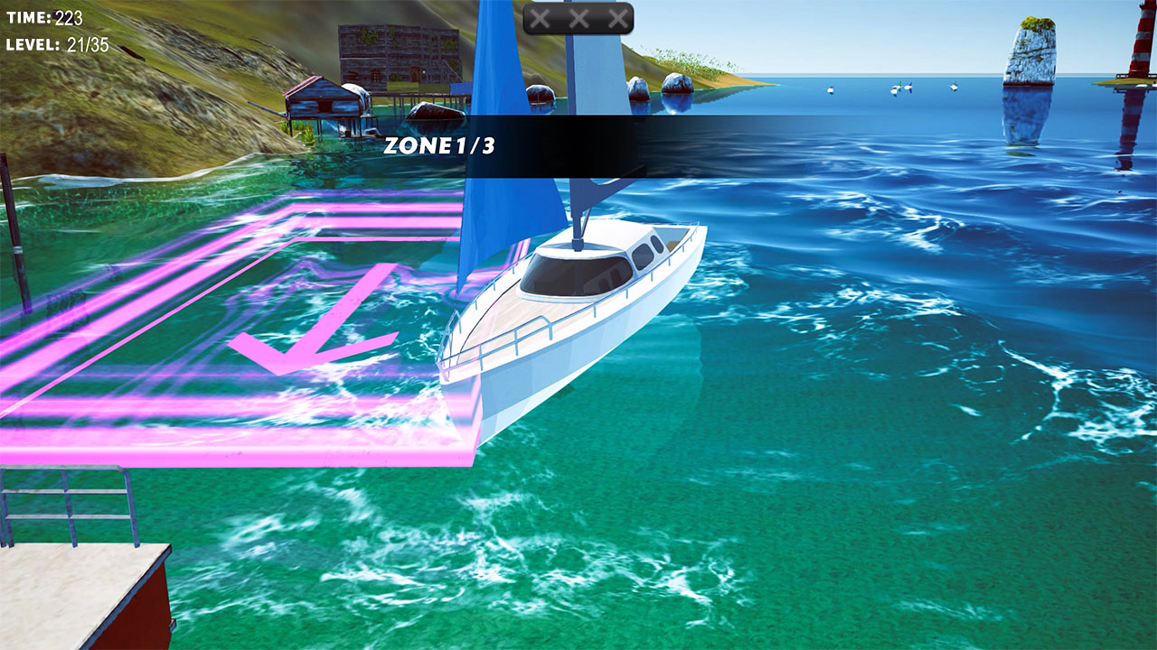 Ocean Driving: Boat Parking Simulator
