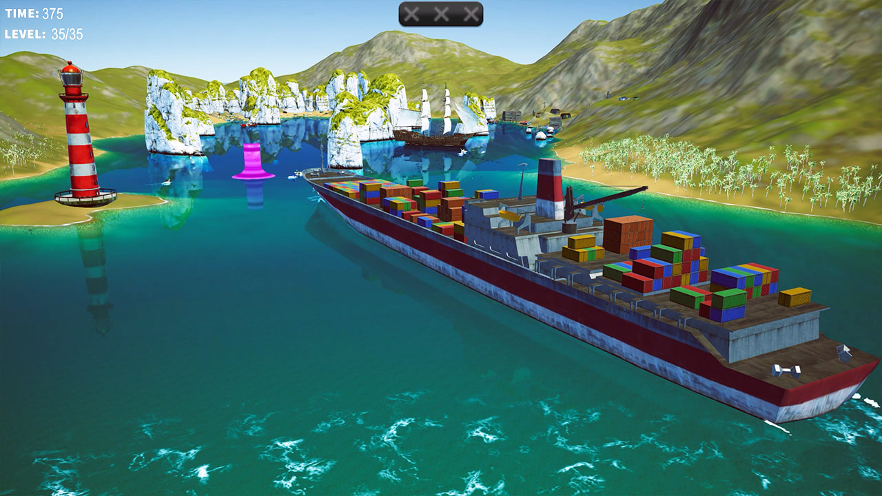 Ocean Driving: Boat Parking Simulator