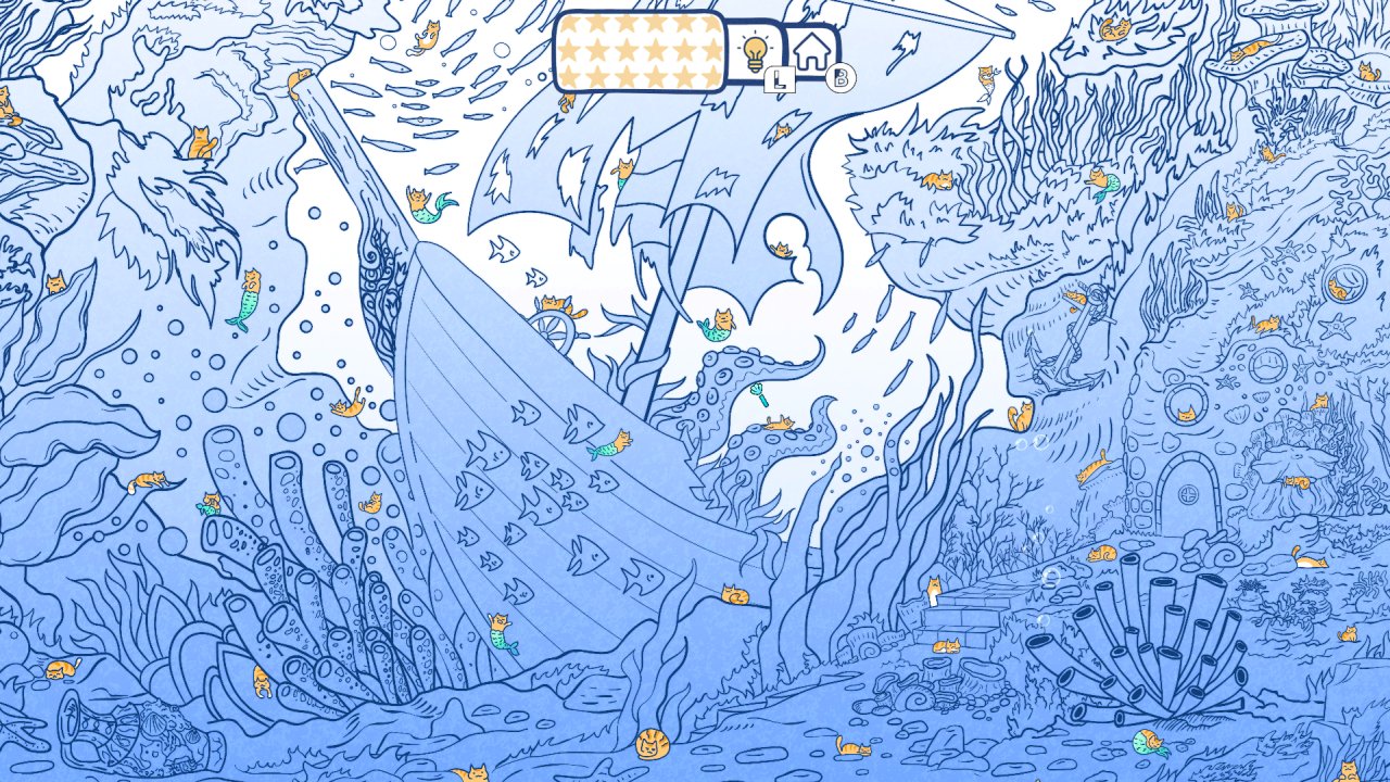 Cats Visiting Underwater World