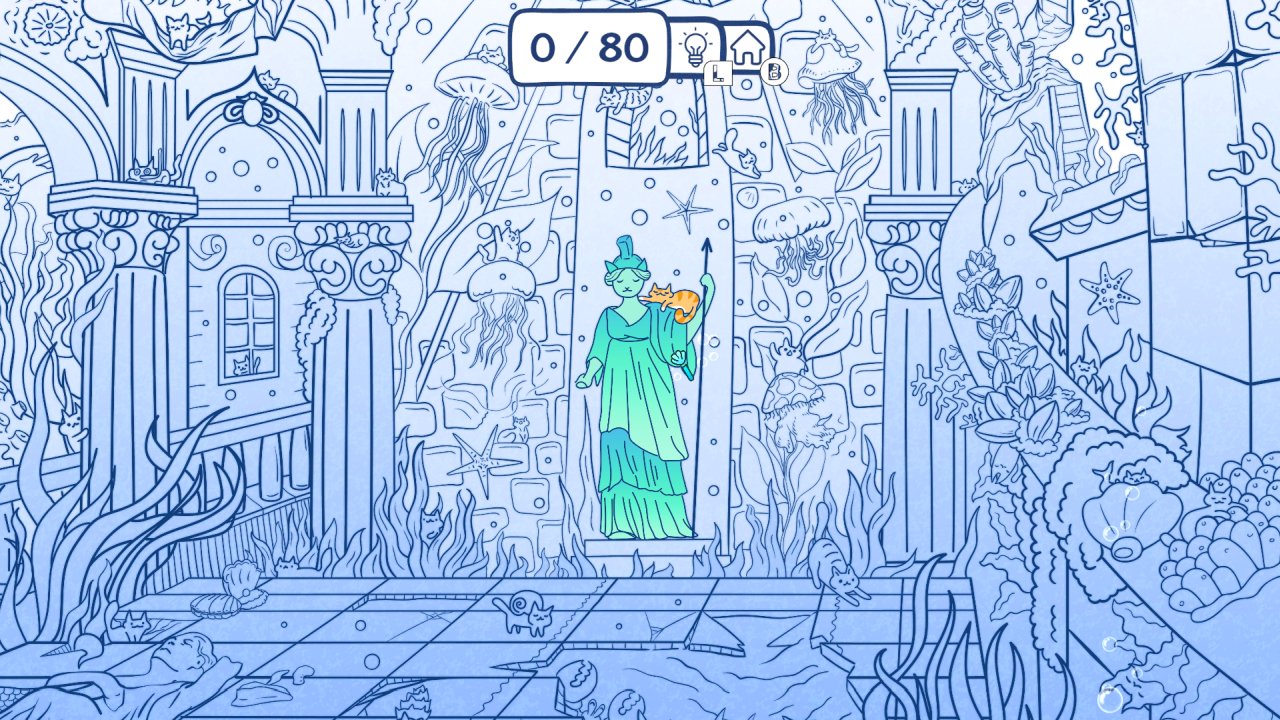 Cats Visiting Underwater World