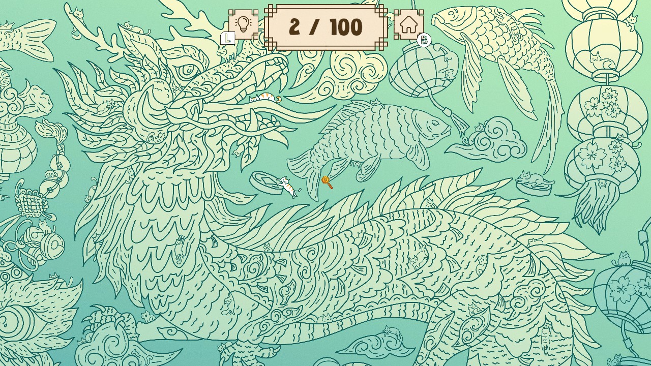 Cats Visiting Lunar New Year