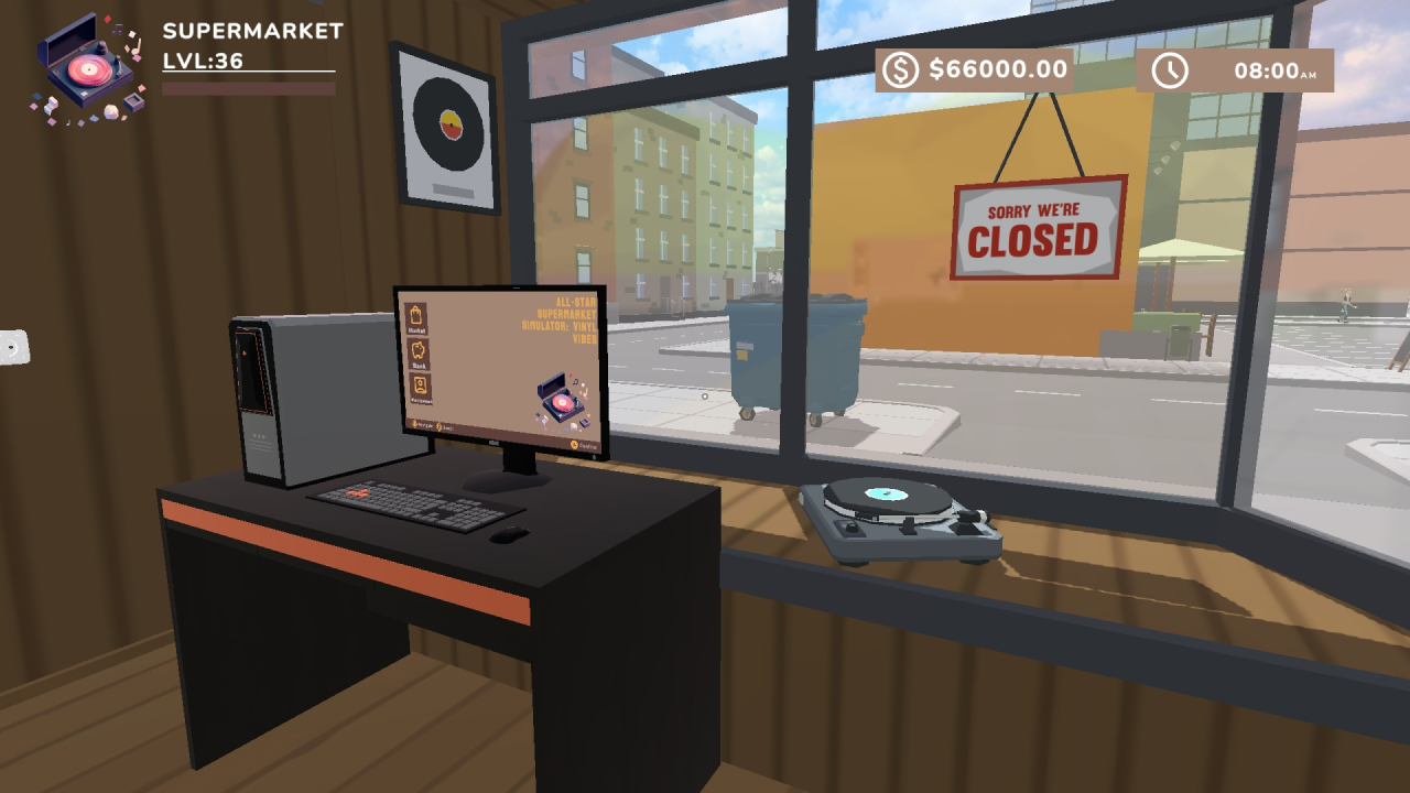 All-Star Supermarket Simulator: Vinyl Vibes