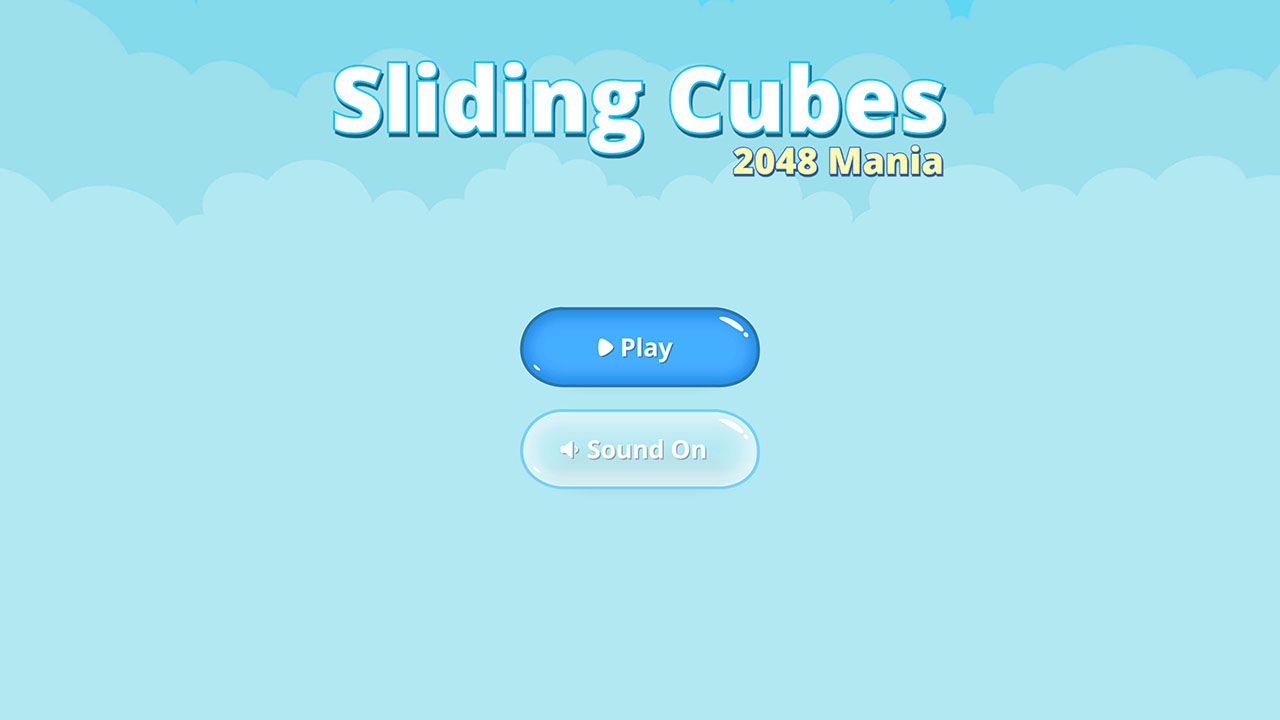 Sliding Cubes 2048 Mania