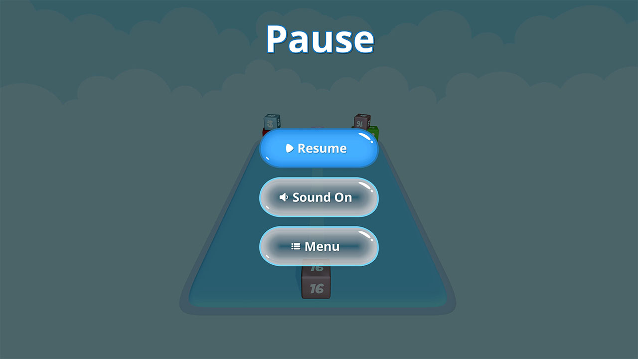 Sliding Cubes 2048 Mania