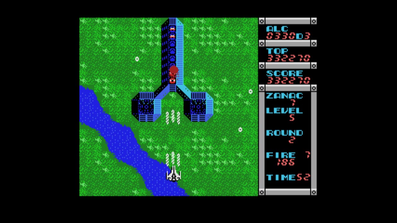 Eggconsole Zanac MSX