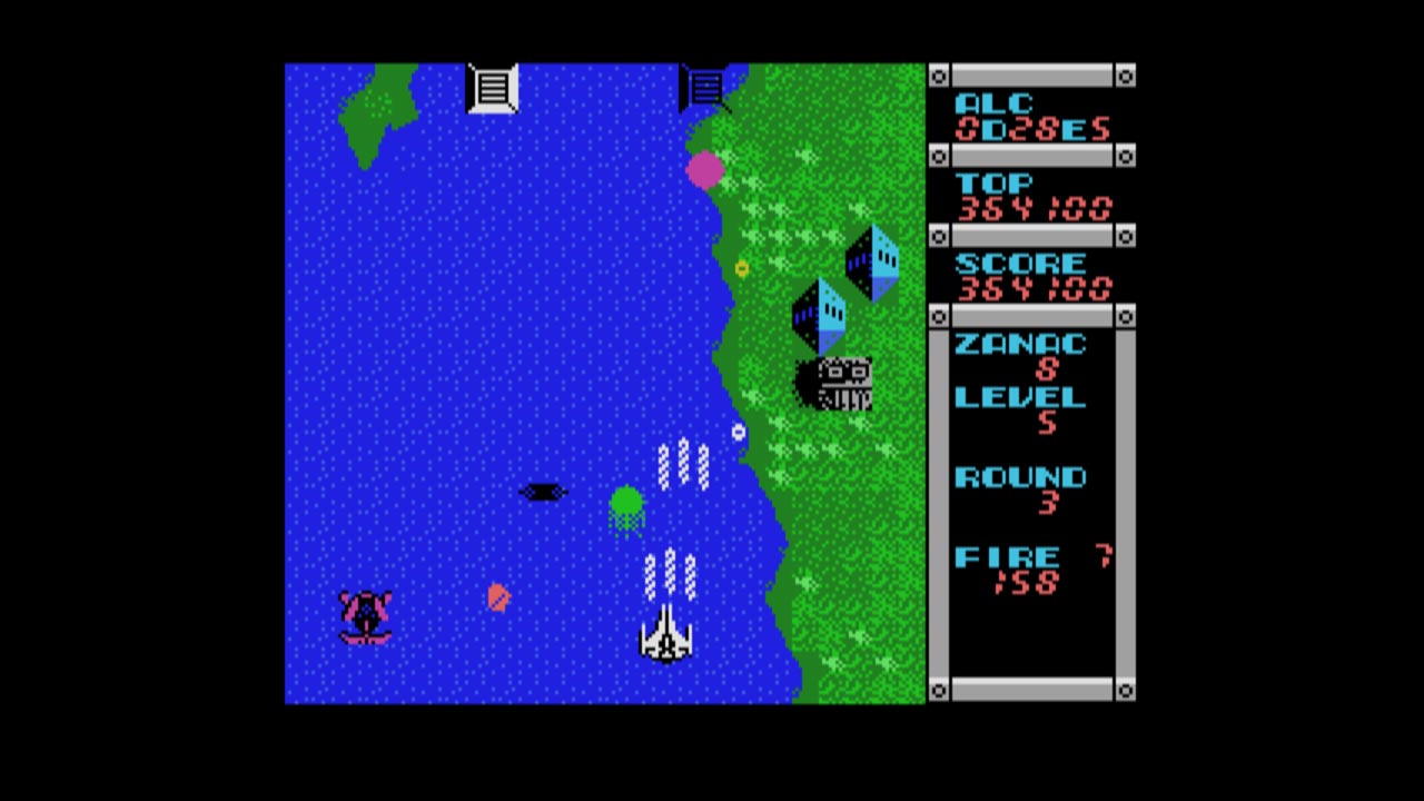 Eggconsole Zanac MSX