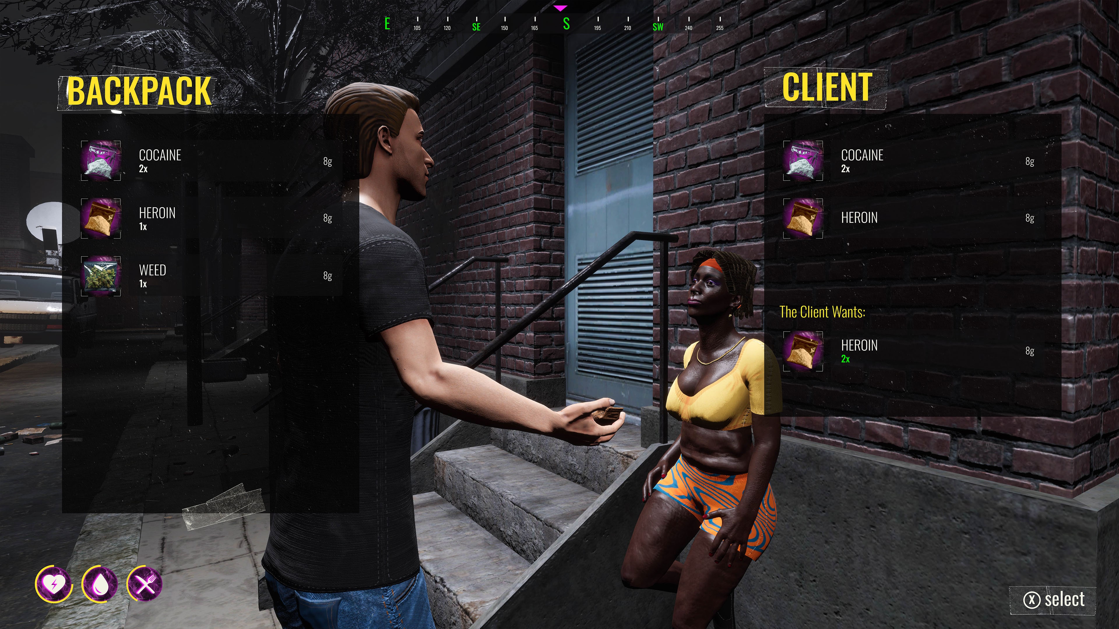Drug Trader Simulator
