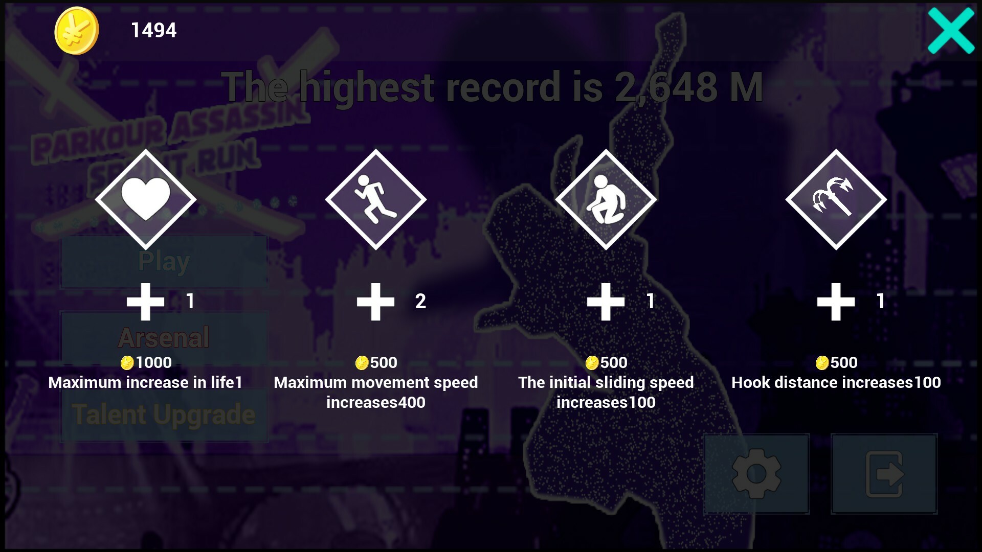 Parkour Assassin: Sprint Run