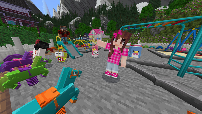 Minecraft: Hello Kitty and Friends