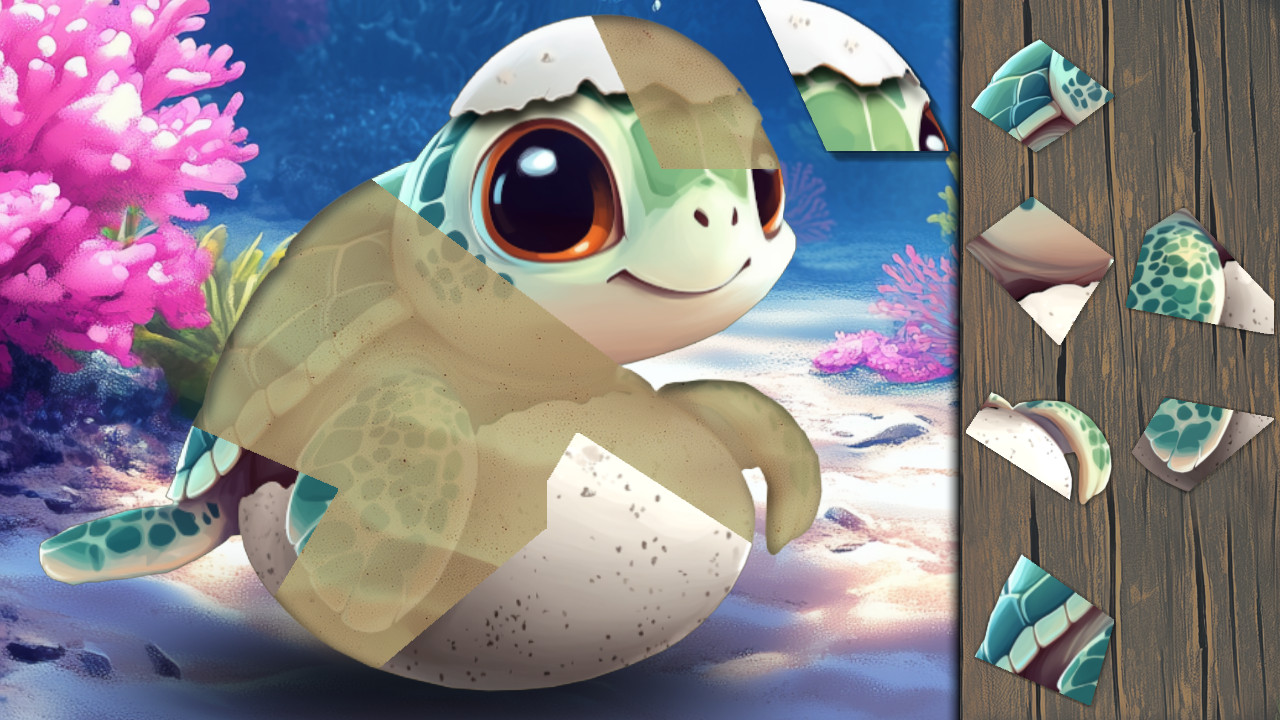 Puzzle Adventures: Sea Animals