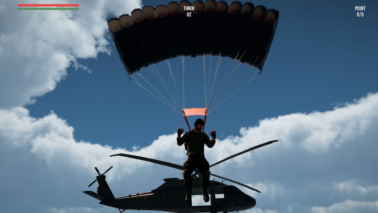 Sky Diving: Parachute Flight Simulator