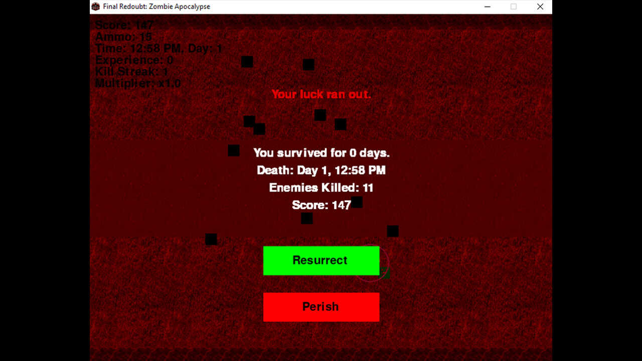 Final Redoubt: Zombie Apocalypse
