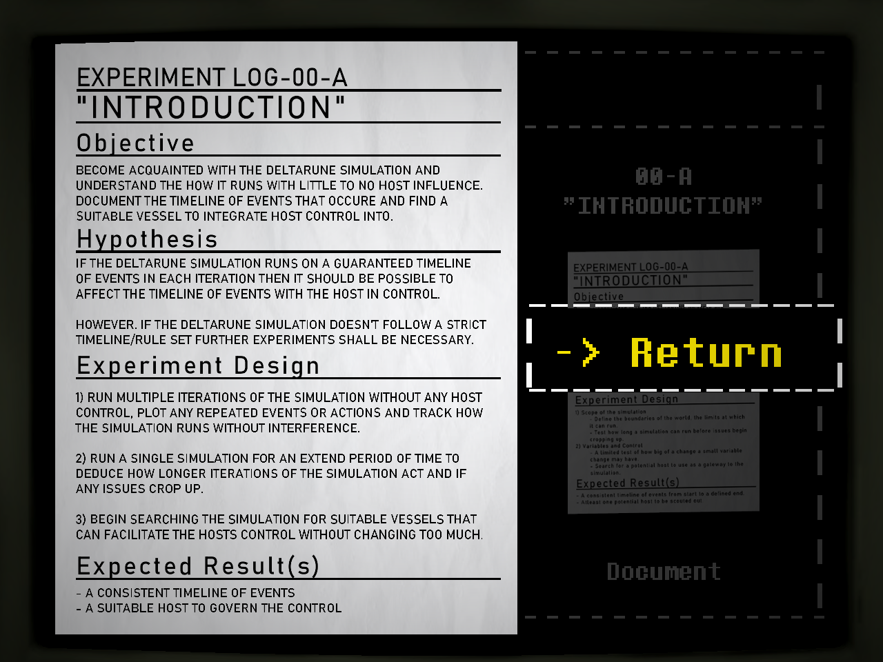 Deltarune: Hypothesis