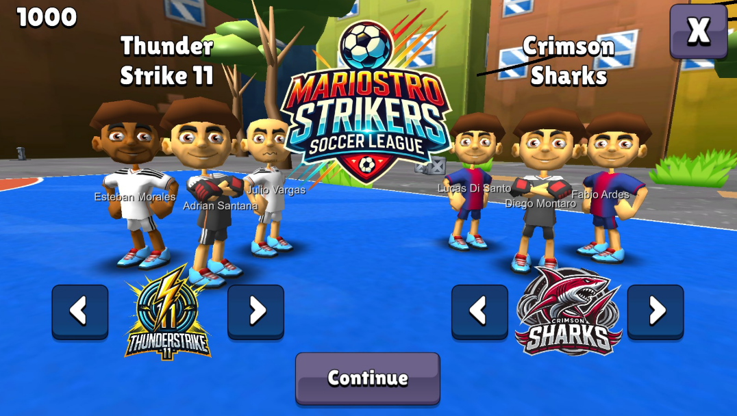 Mariostro Strikers: Soccer League