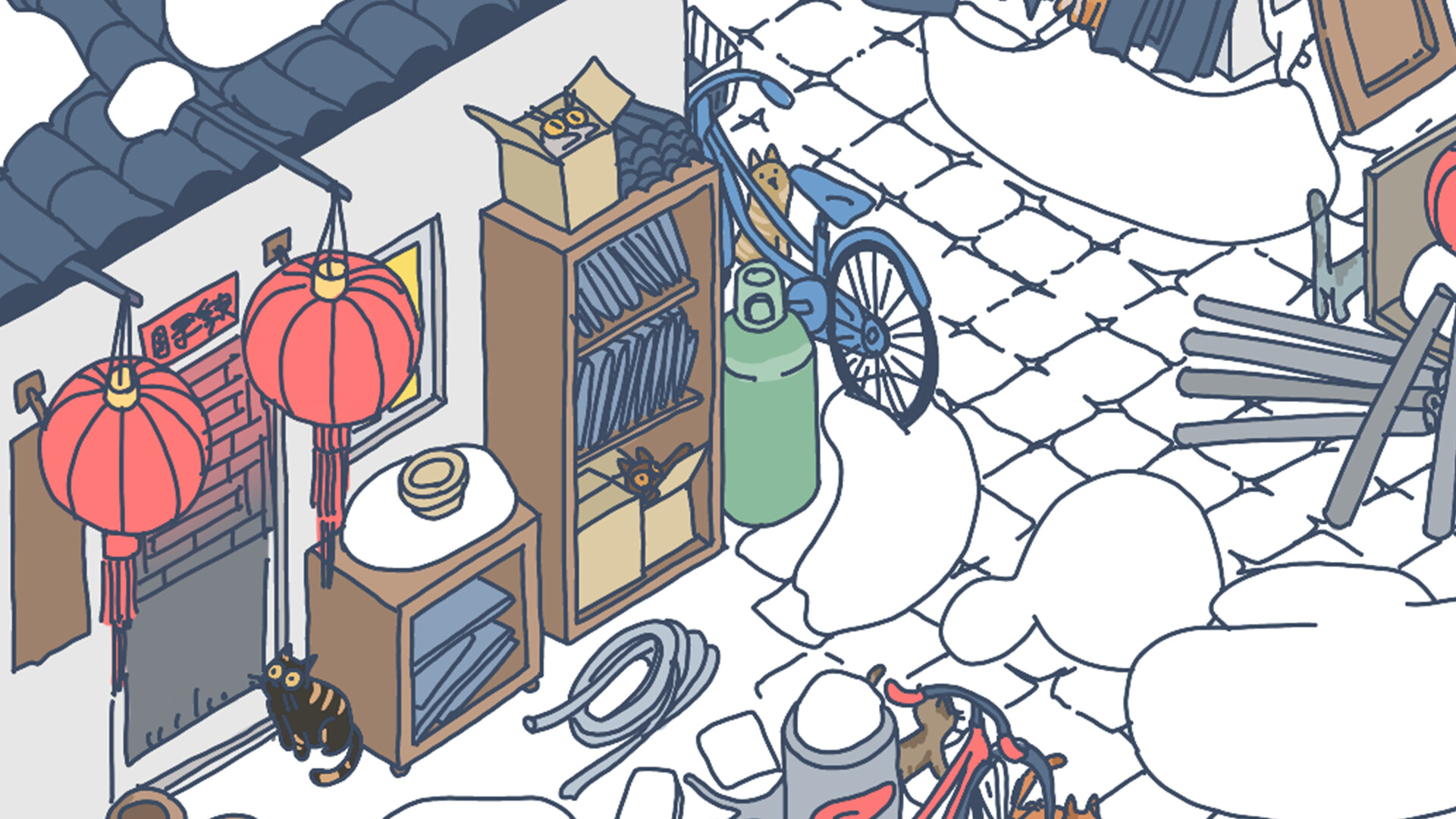 Hidden Cats: Spring Festival