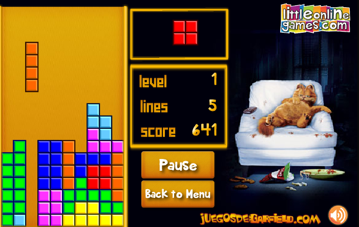 Garfield Tetris