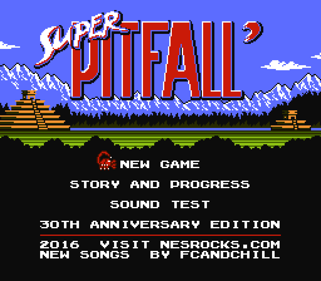 Super Pitfall: 30th Anniversary Edition