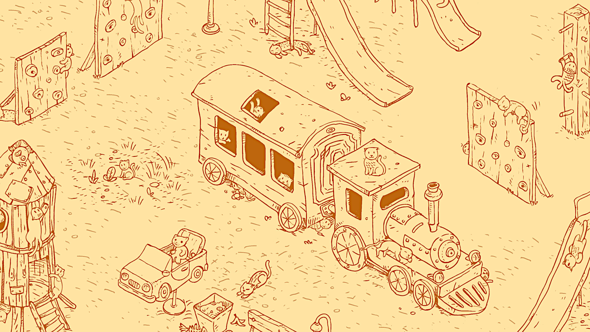 100 Hidden Cats: Playground