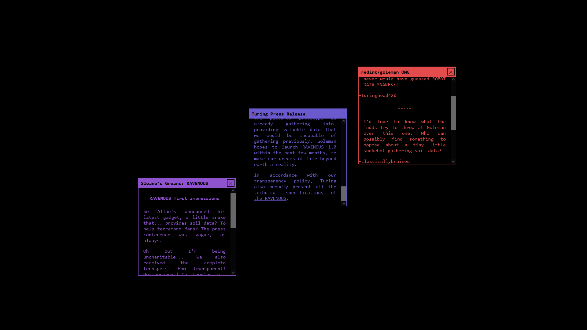 The Ouroborous Incident