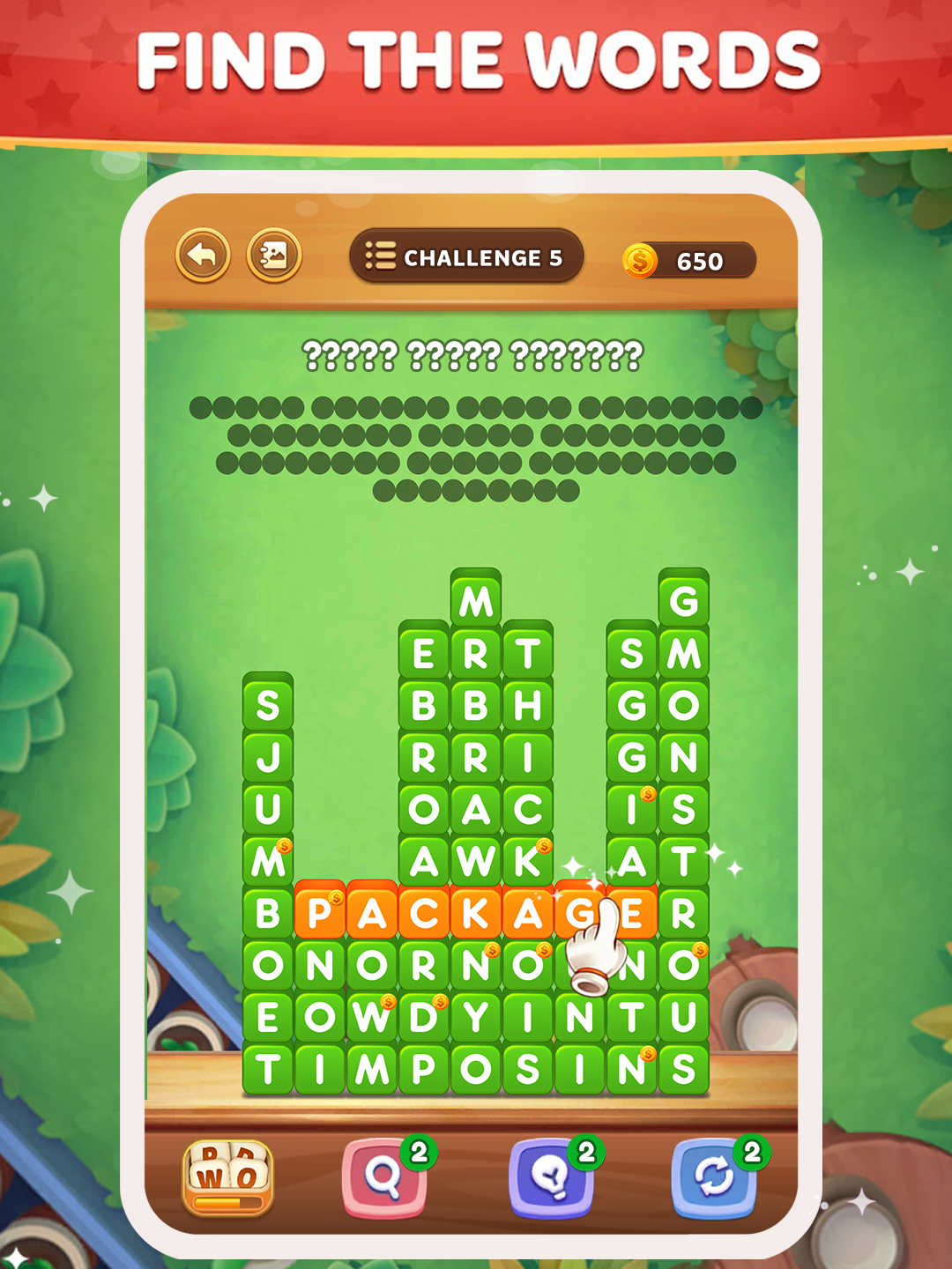 Word Tower Puzzle