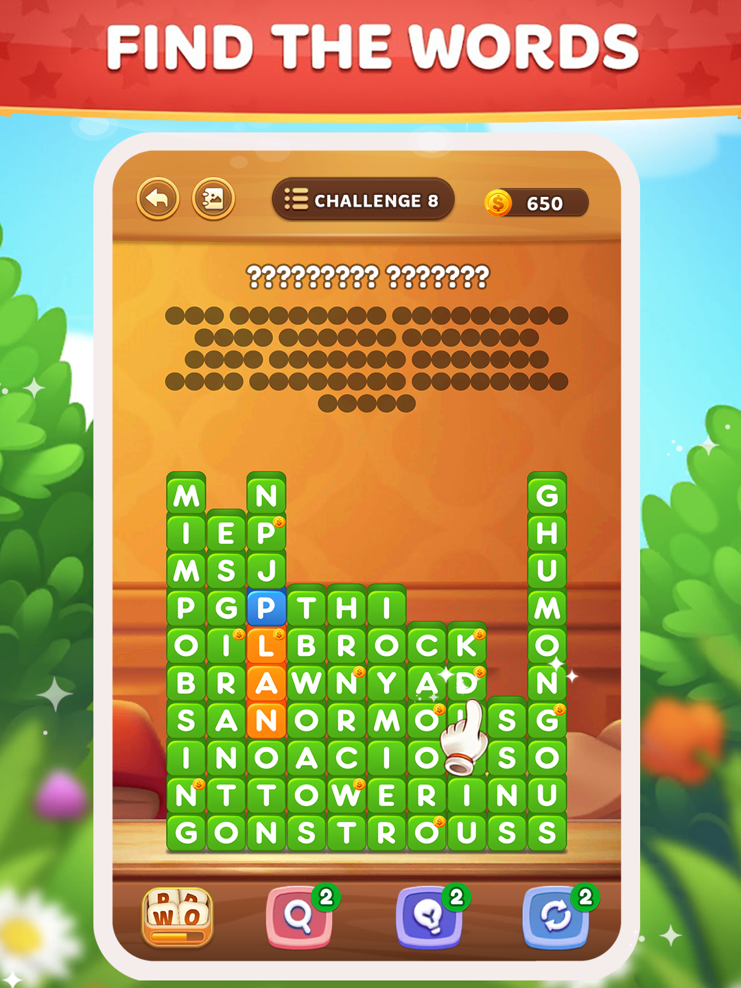 Word Tower Puzzle