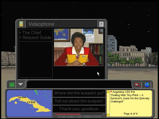 Where in the World Is Carmen Sandiego?