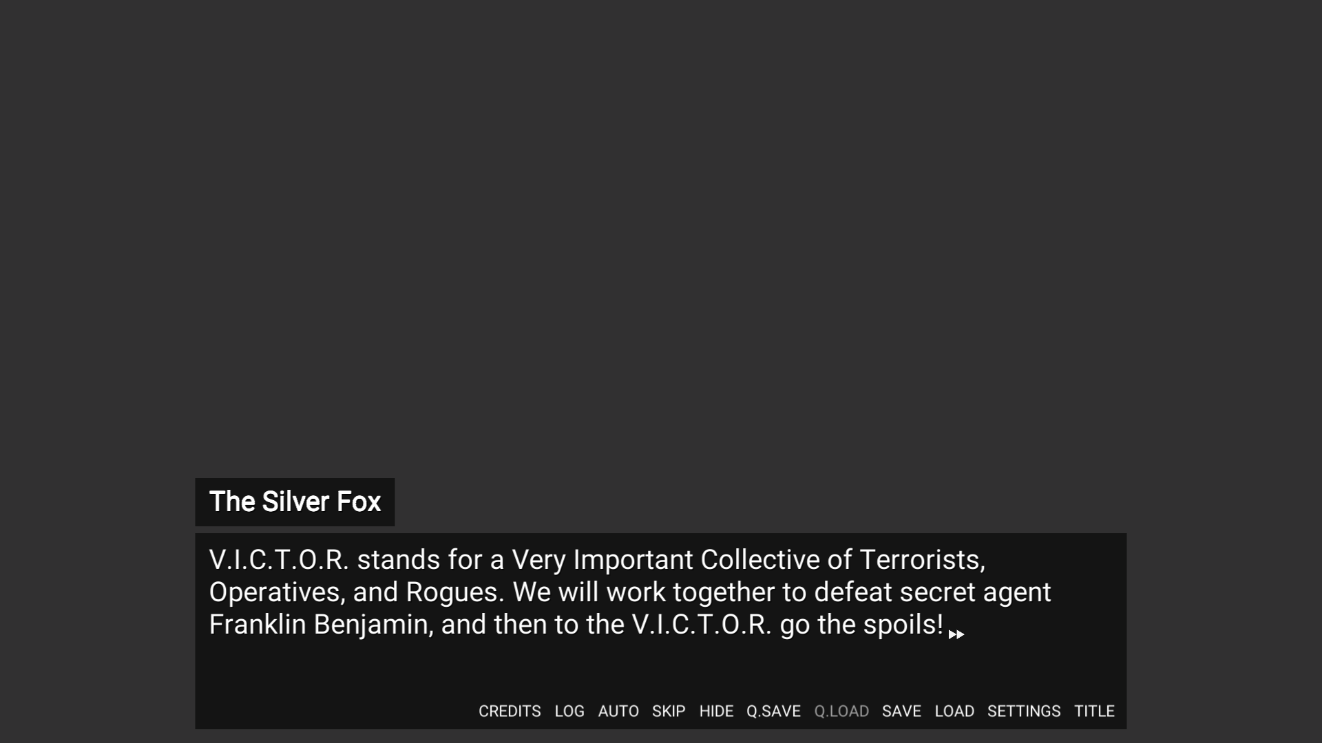 There’s Always a Madman: V.I.C.T.O.R.