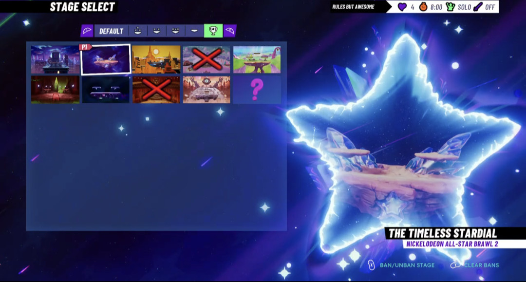 Nickelodeon All-Star Brawl 2: Stage Striking Mod