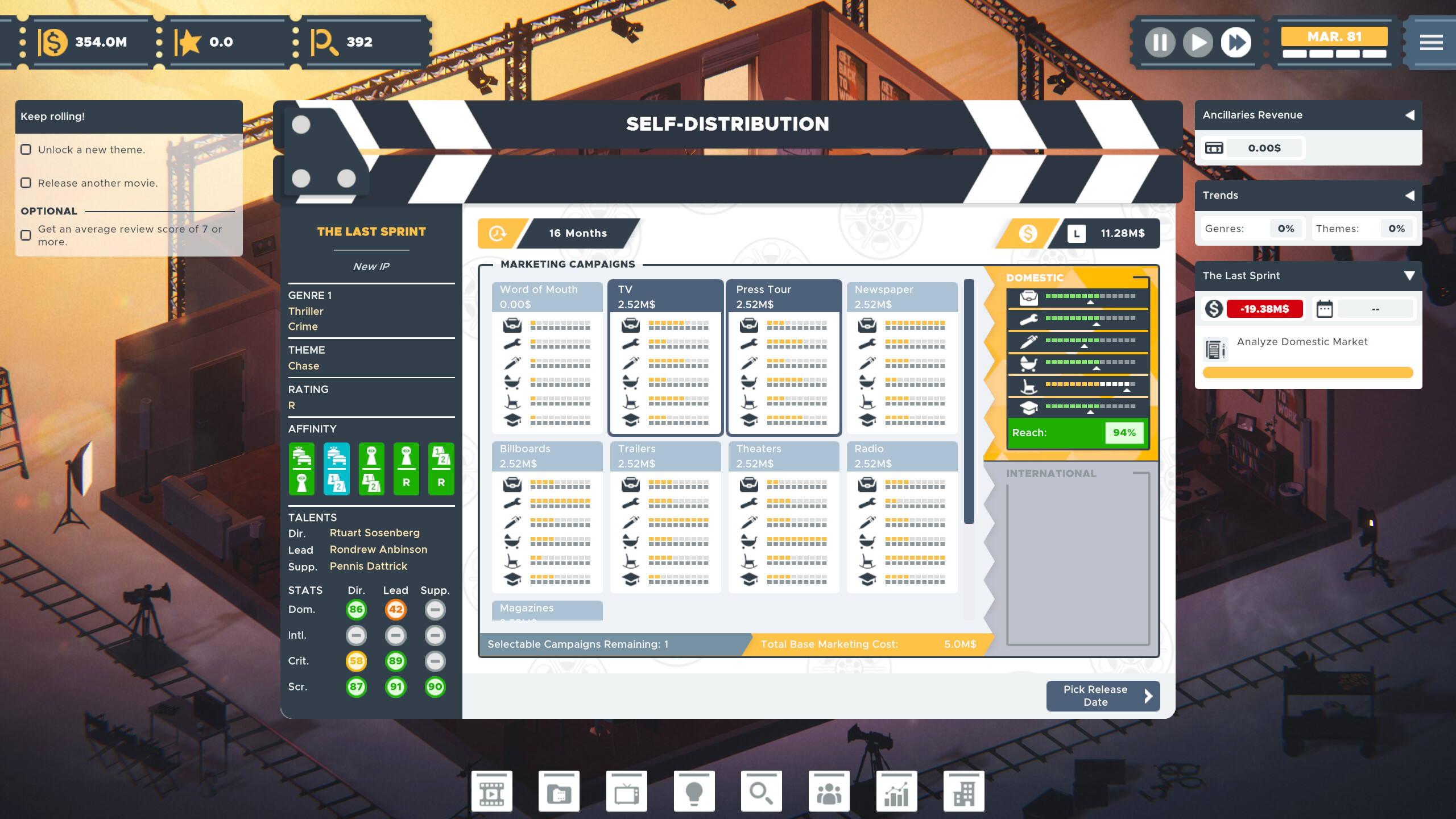 The Executive: Movie Industry Tycoon