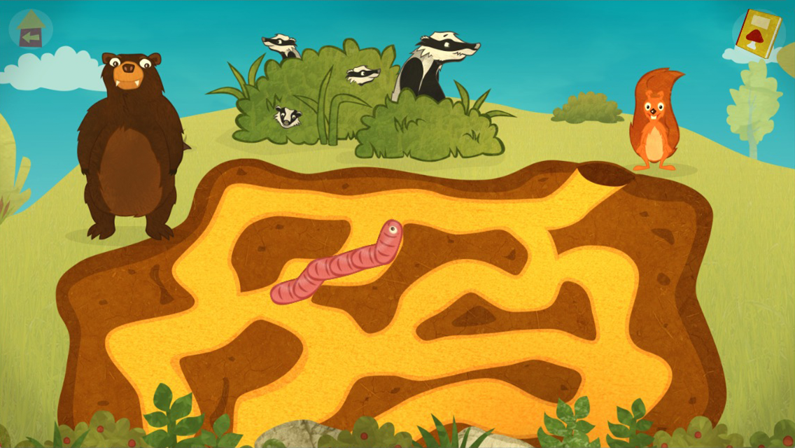 Squirrel &amp; Bär: Learn English