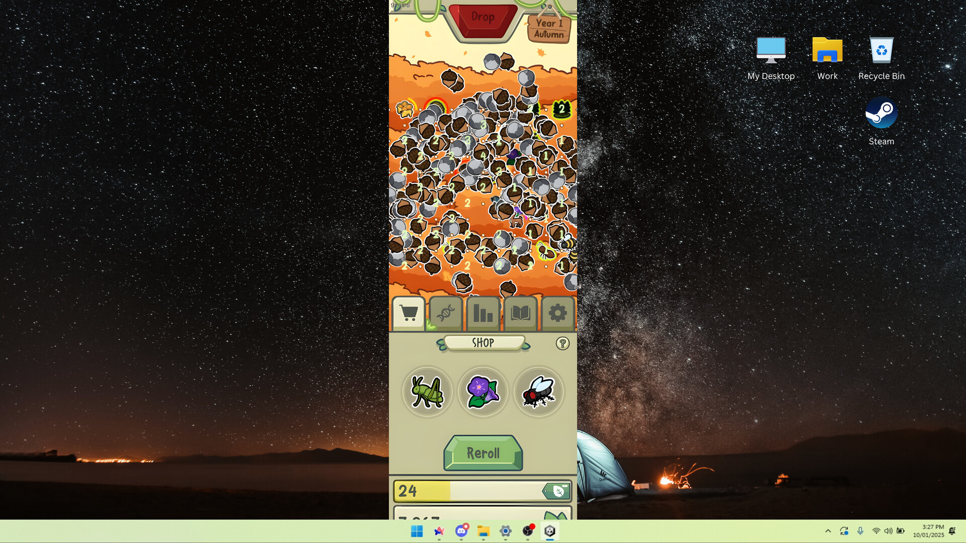 It’s Raining Acorn!