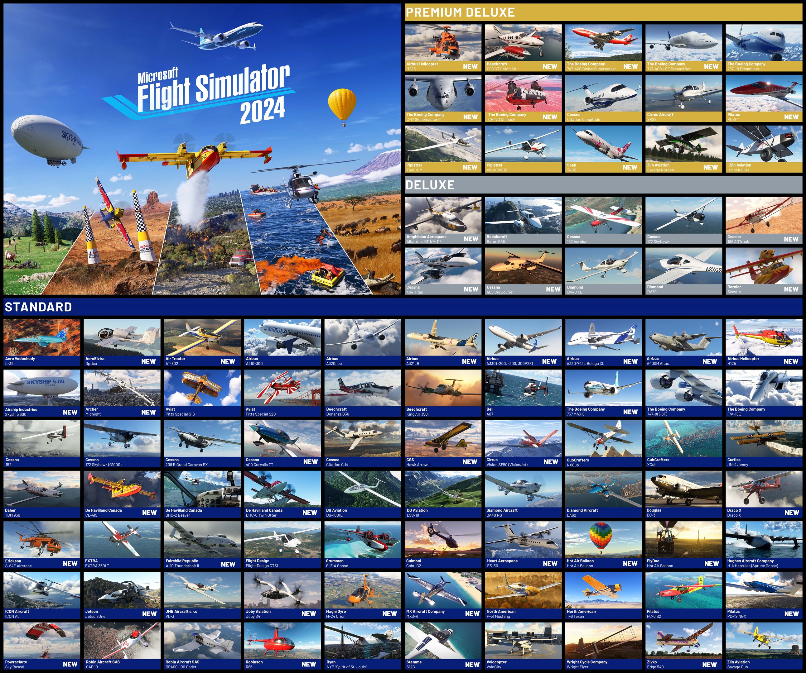 Microsoft Flight Simulator 2024: Deluxe Edition