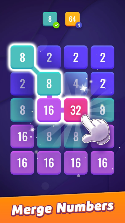 2448: Block Puzzle Number Game