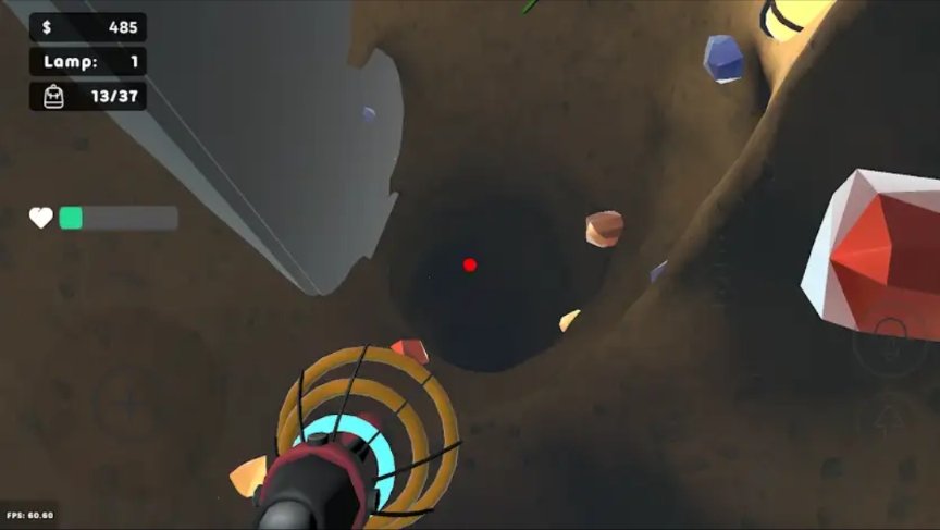 Digging a Hole Simulator