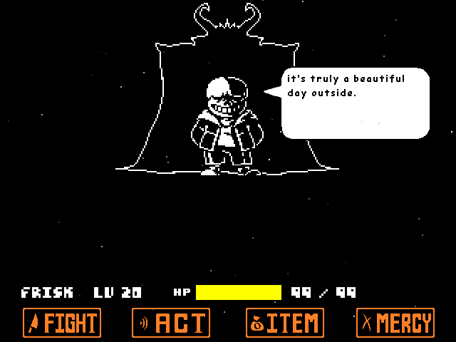 Undertale: Hard Mode – Wonderful Idea [Genocide Ending]